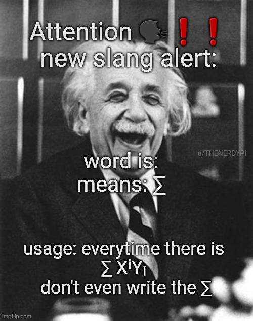 New Mathematical Slang Alert