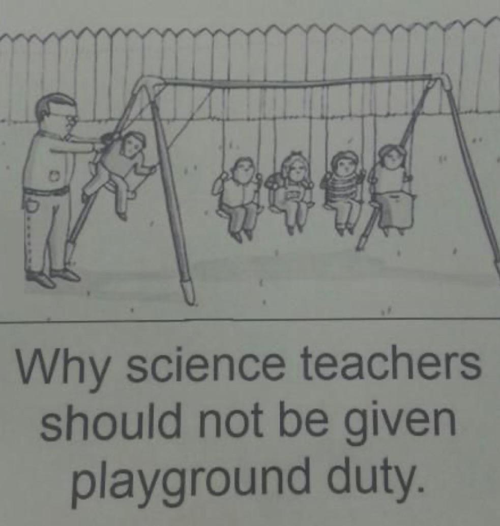 Newton's Third Law Of Playground Dynamics