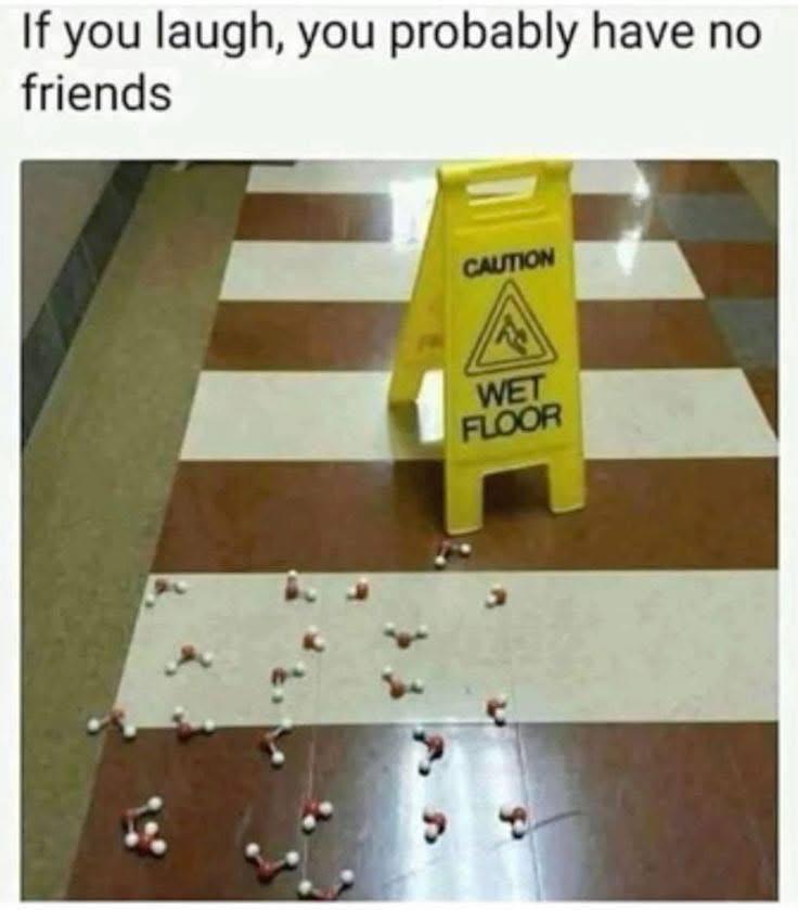 Molecularly Wet Floor