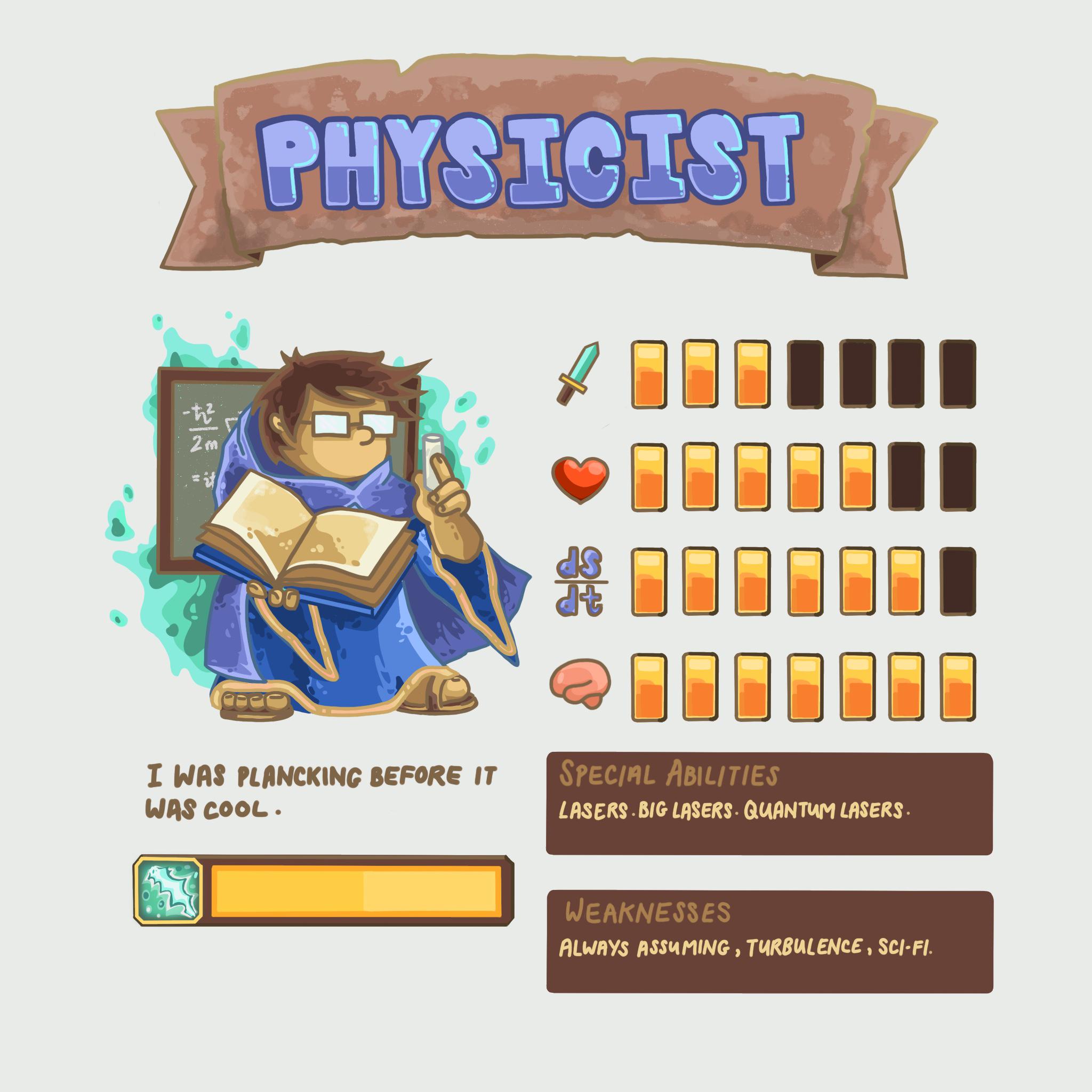 The Physicist Character Class
