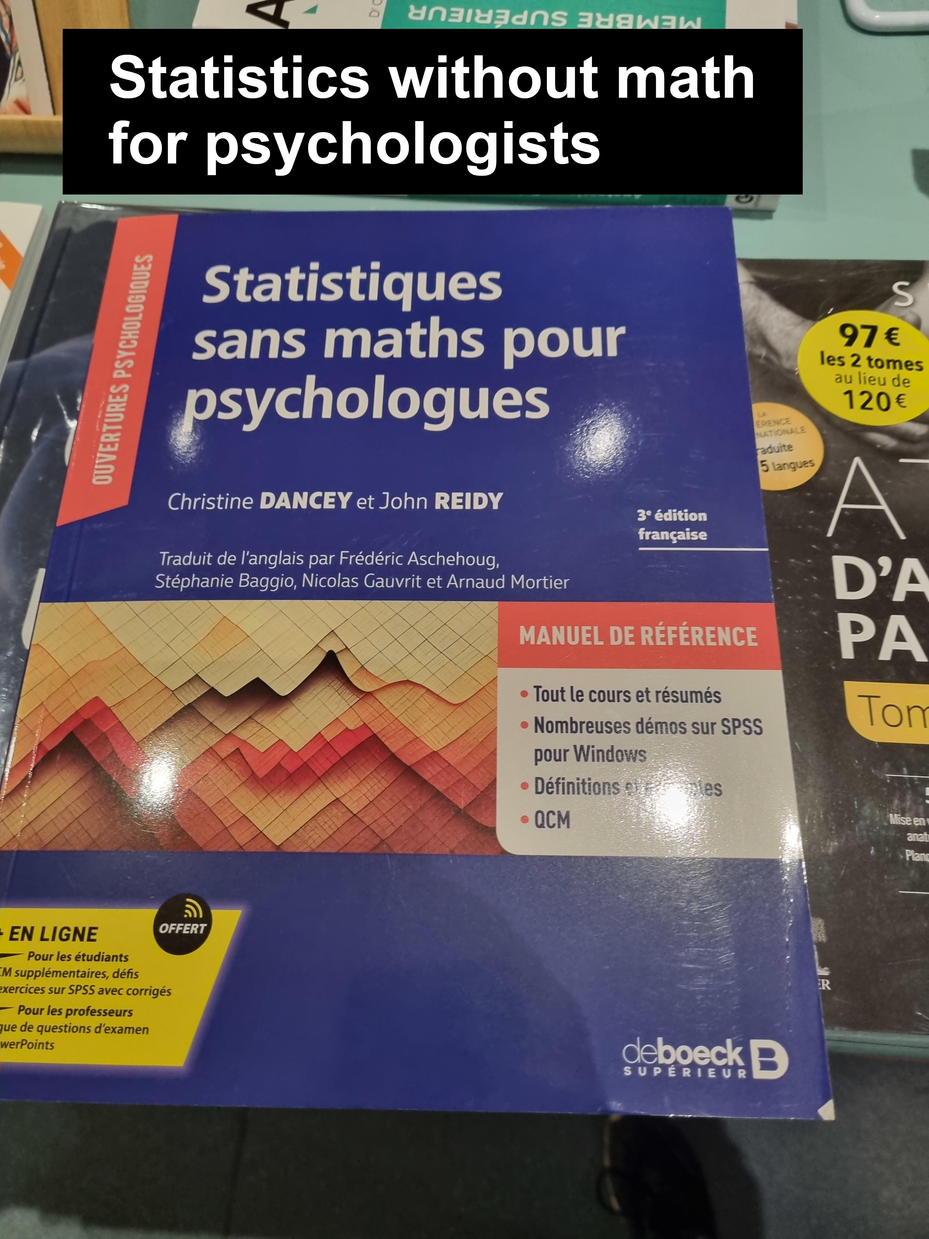 Statistics Without Math: The Impossible Textbook