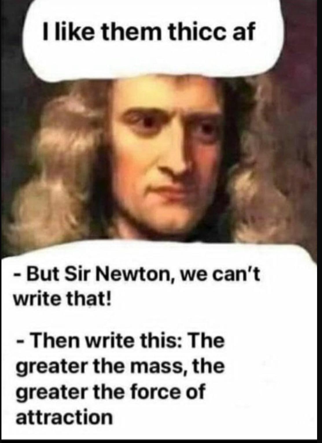 Newton's Law Of Universal Attraction