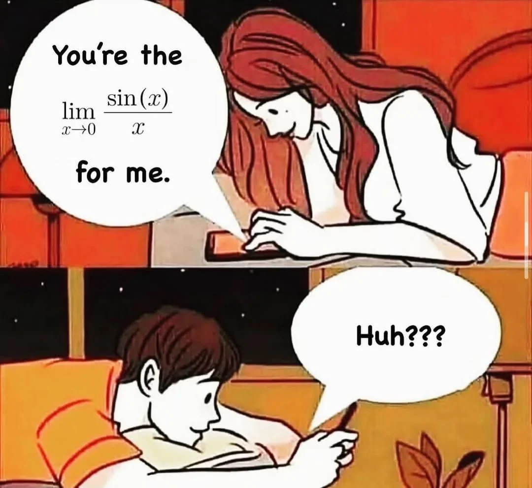You're The One For Me (In Mathematical Terms)