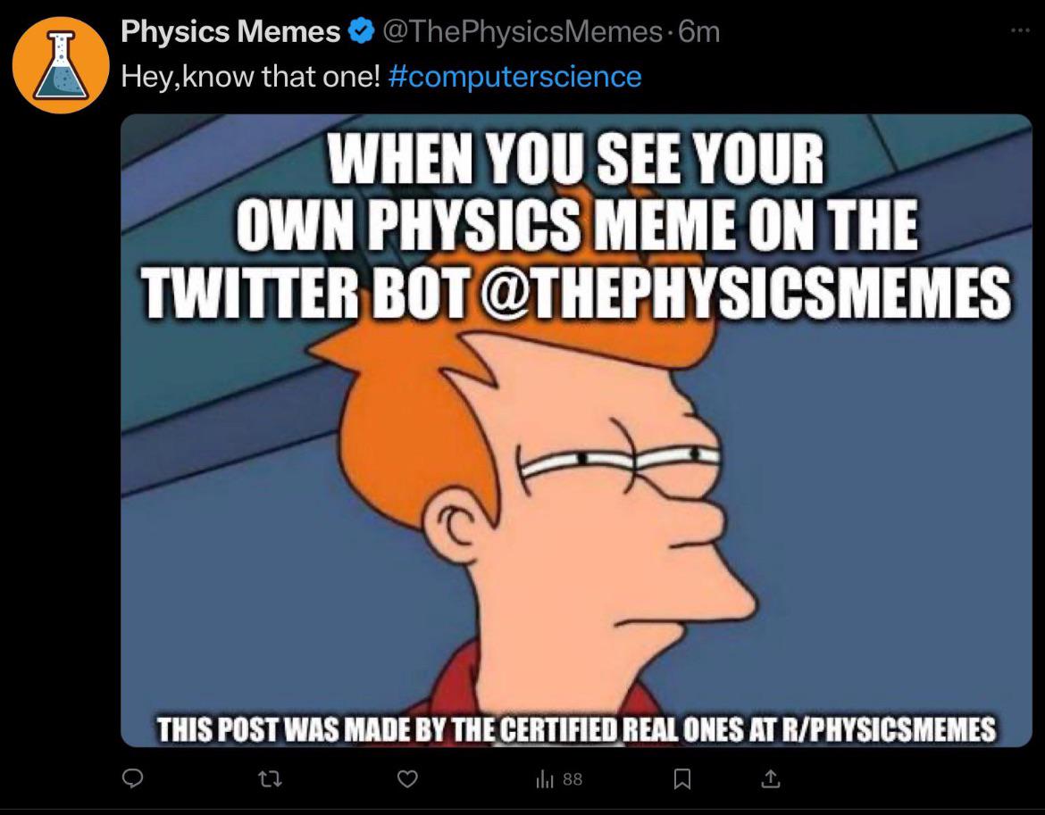 This Is A Certified Physics Moment!