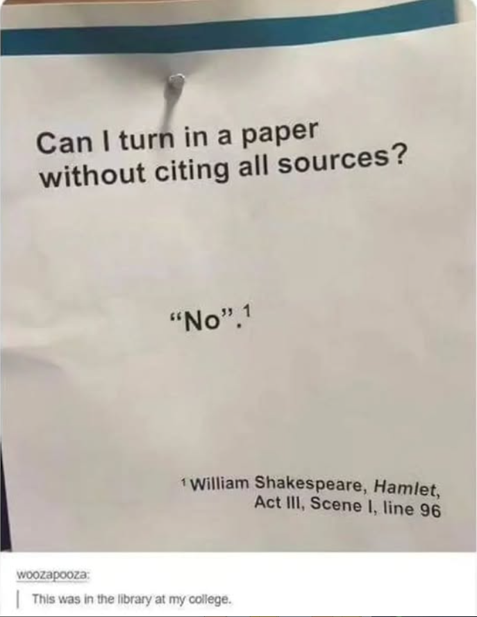 To Cite Or Not To Cite