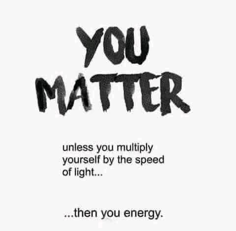You Matter! Until You Don't