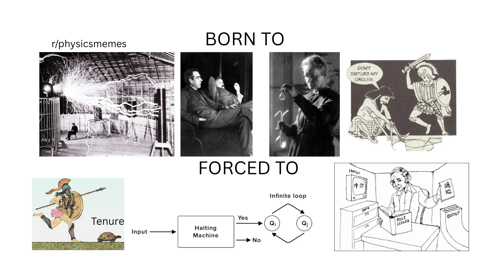 Born To Experiment, Forced To Compute