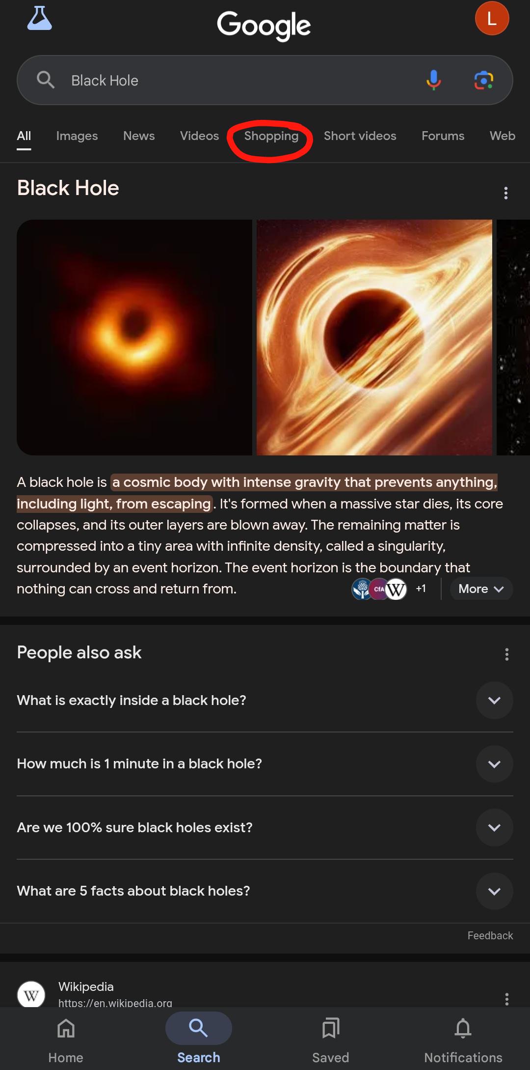 Add To Cart: One Supermassive Black Hole