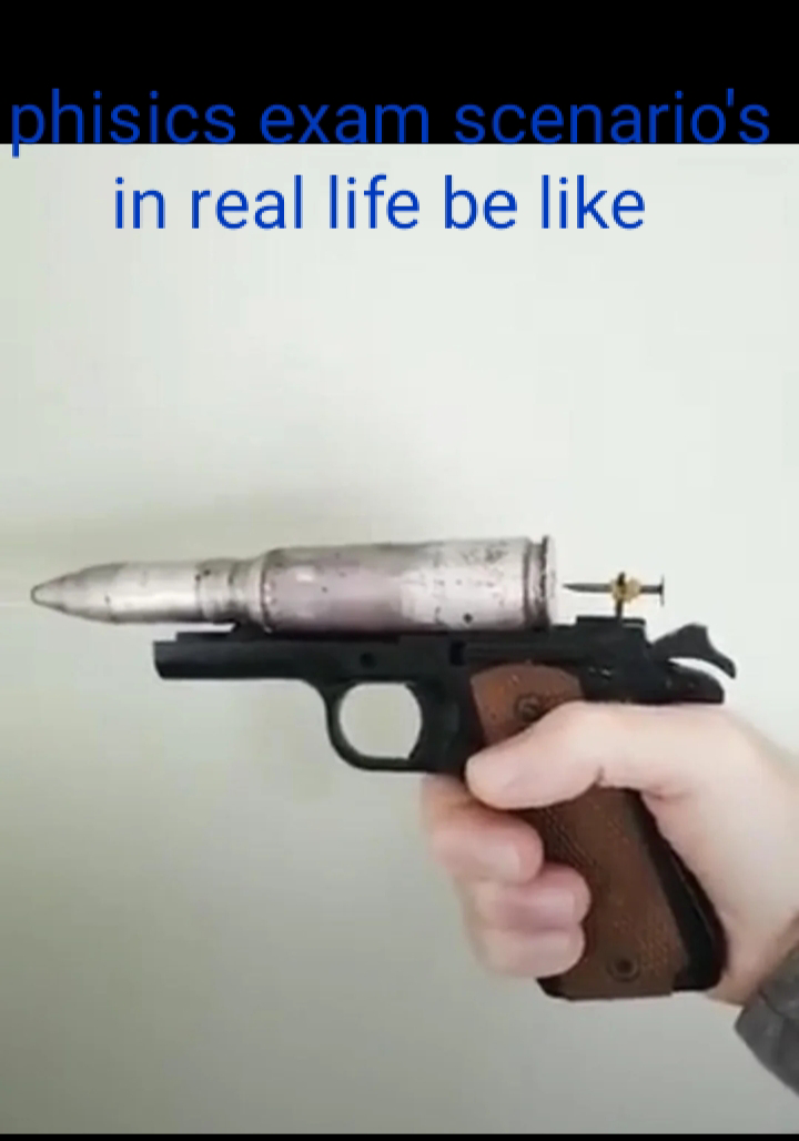 Physics Exam Scenarios In Real Life