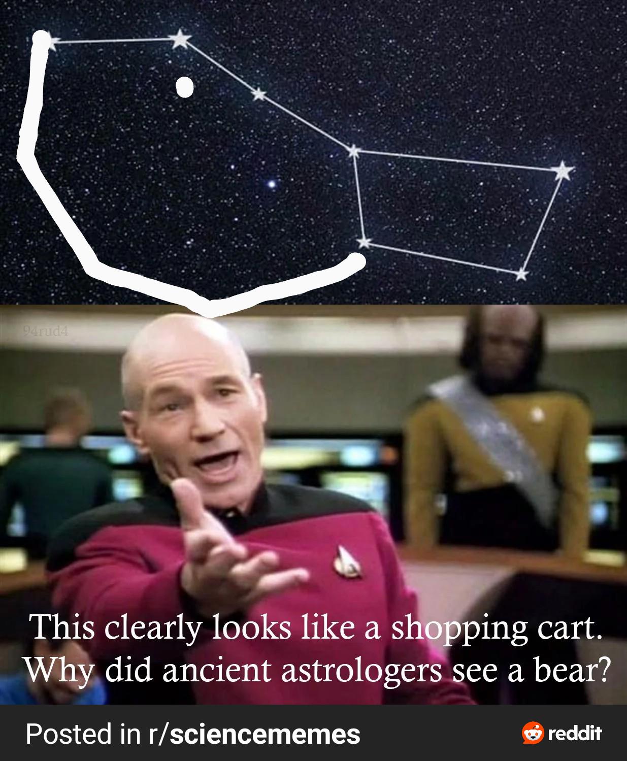 Shopping Carts In The Stars