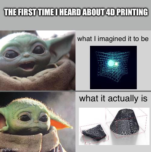 The Fourth Dimension Disappointment