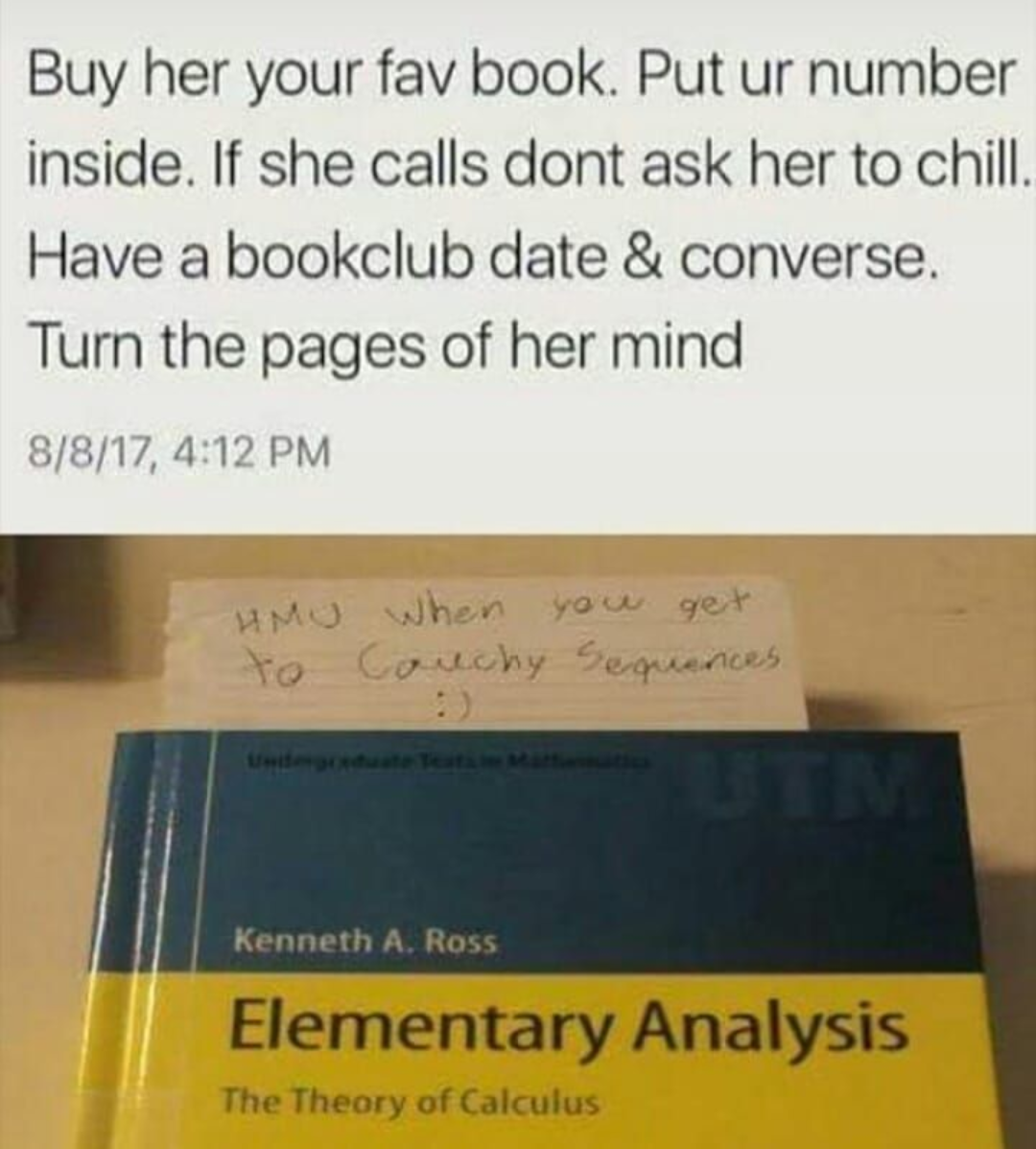 Will You Be The Convergent Point Of My Cauchy Sequence In R
