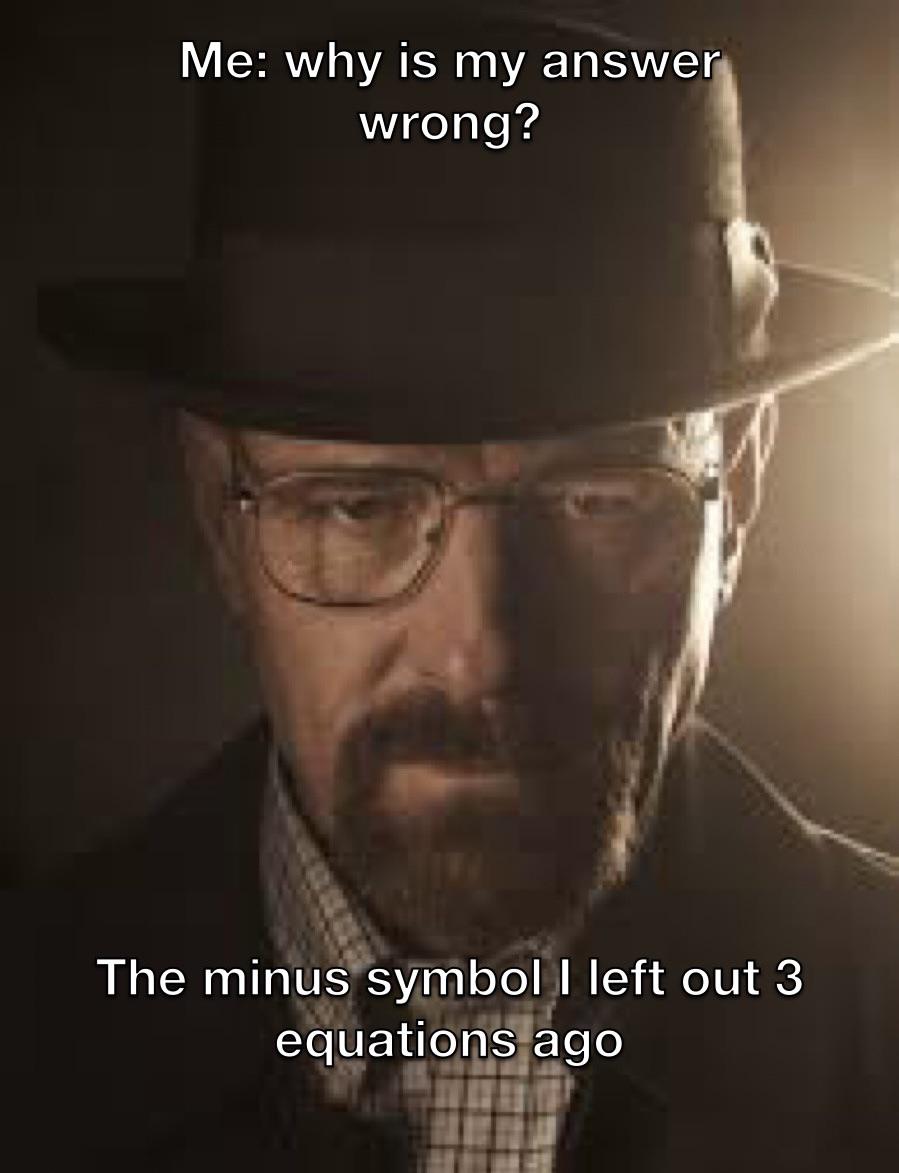 Jesse, I Messed Up Your Equation, Jesse