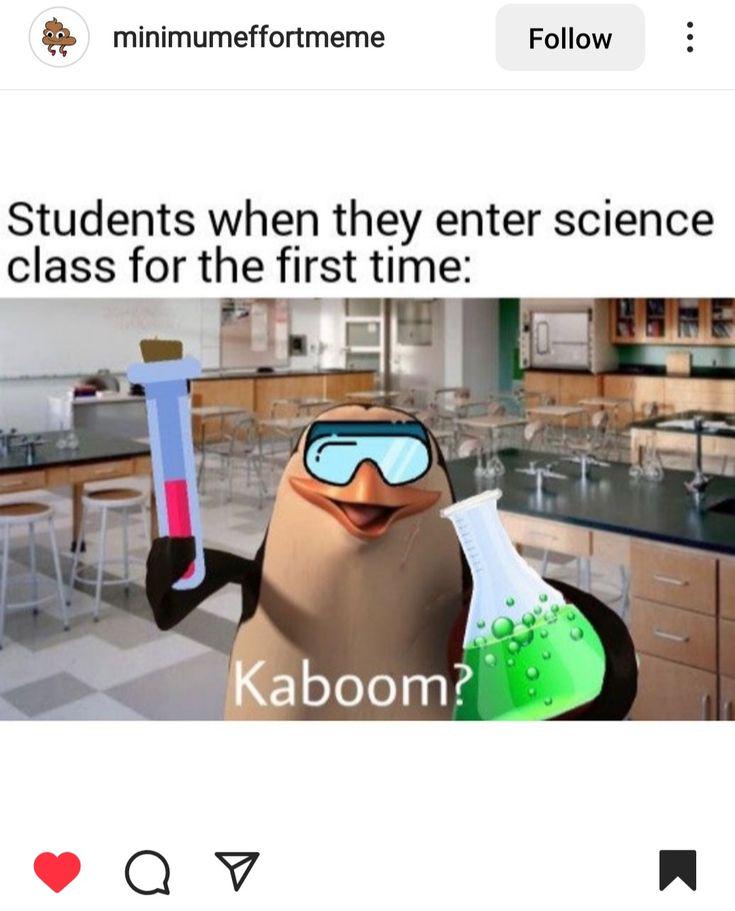 First Day Science Class Expectations
