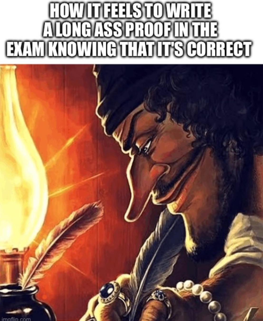 The Mathematical Dark Lord