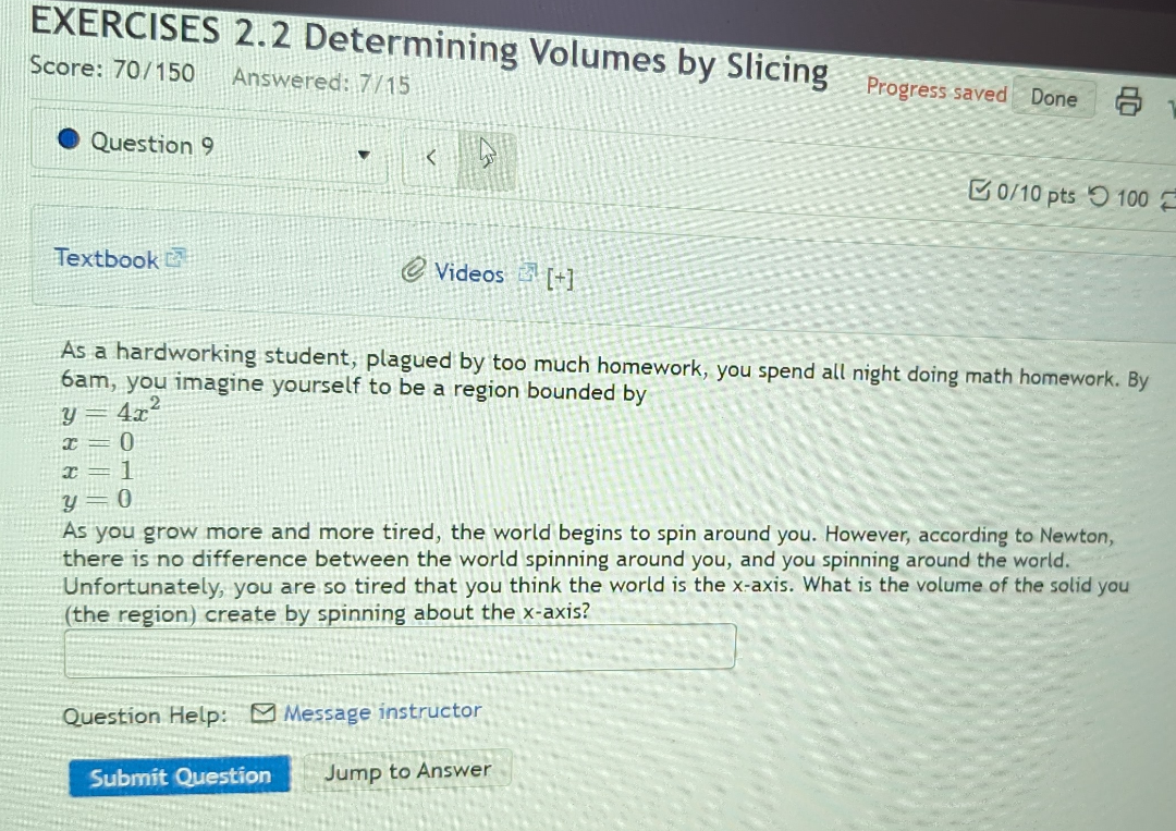 Calculus: Where Your Mental Breakdown Has Measurable Volume