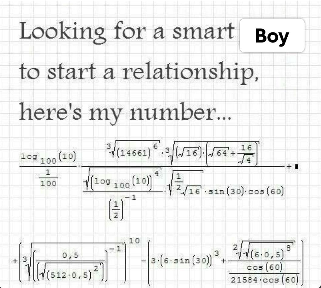 Here's My Number, Call Me Maybe If You Can Solve This