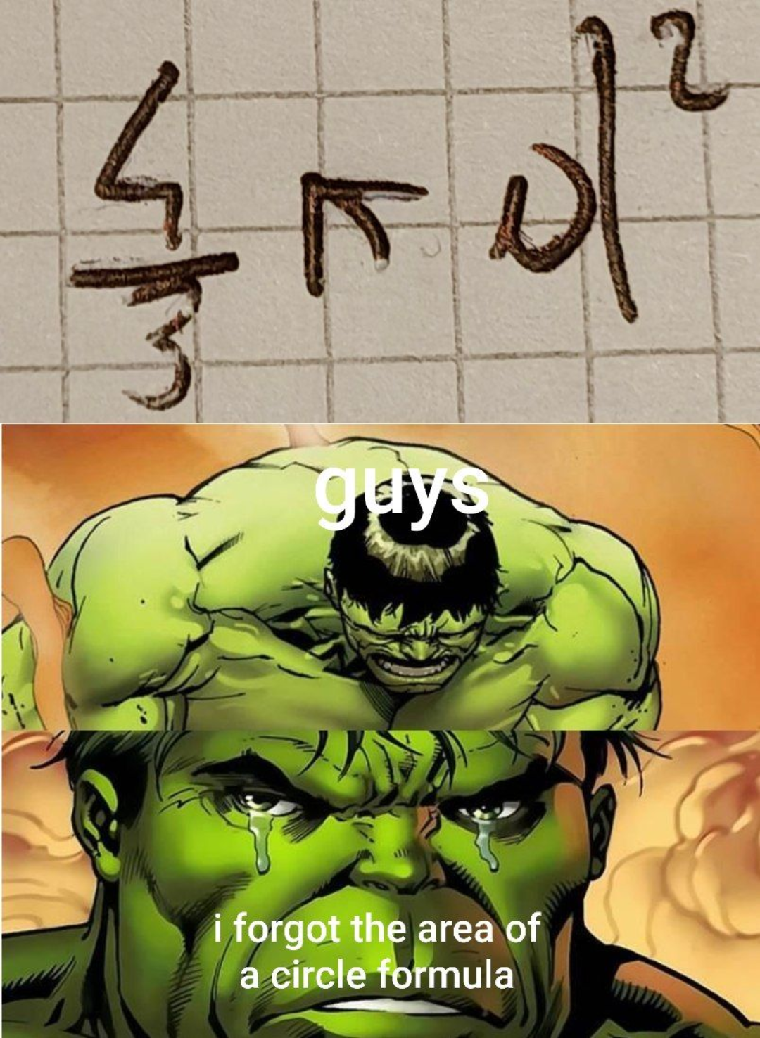 When Math Makes You Hulk Out