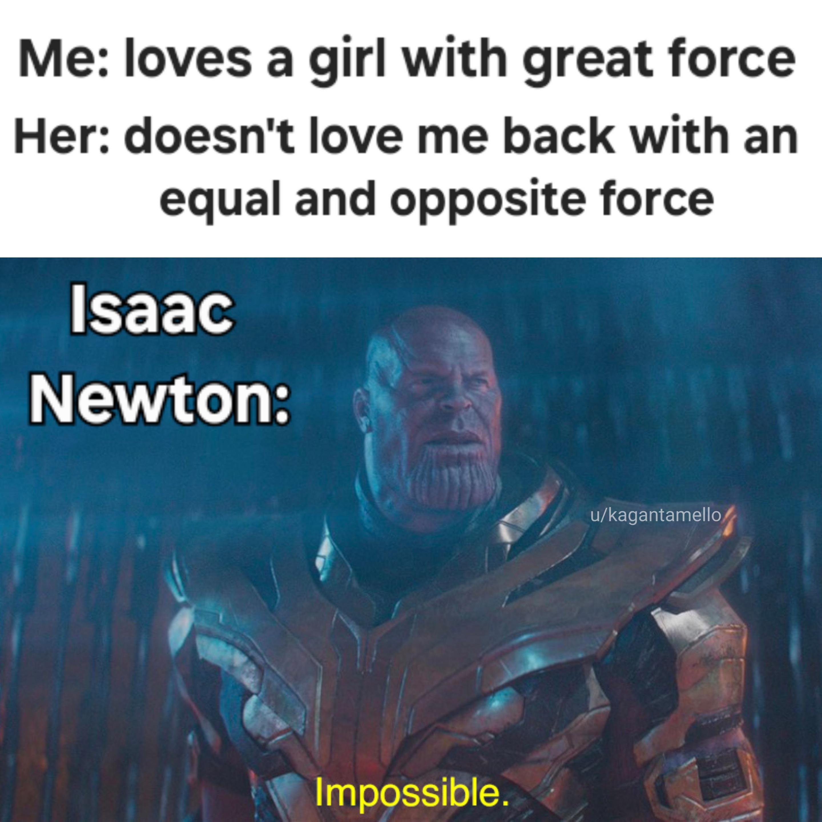 I Broke The Law (Of Motion)