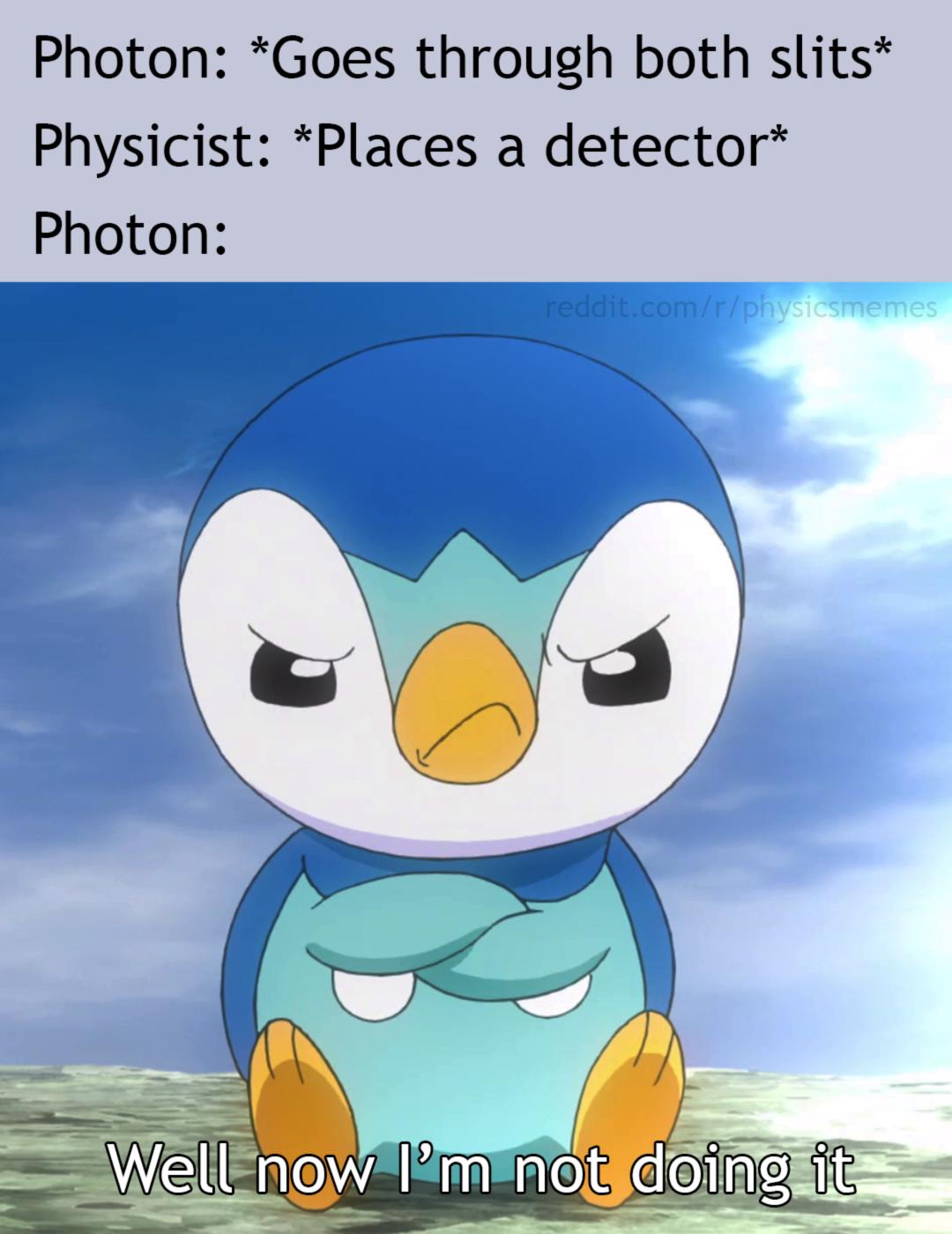 Quantum Photon's Stage Fright