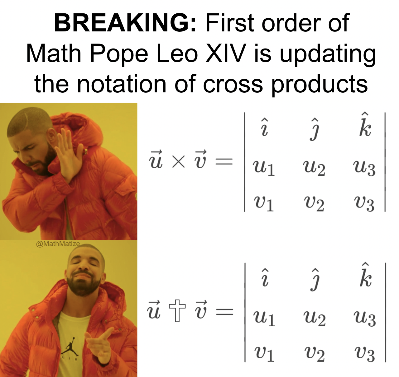 The Holy Cross Product