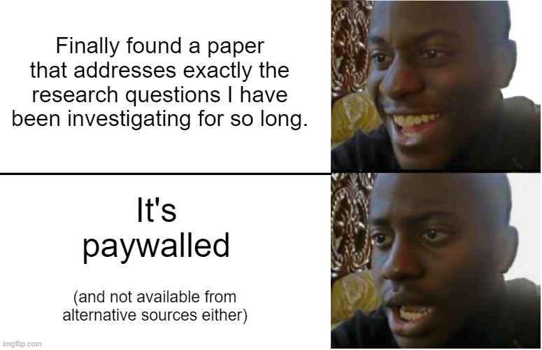 The Paywall Of Despair