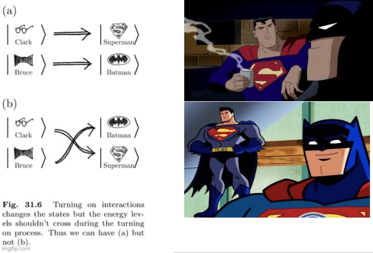 I Would Not Call Clark-Superman Transition Adiabatic But Ok