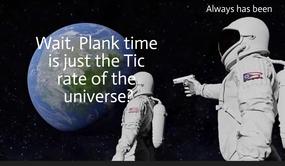 The Universe's Refresh Rate