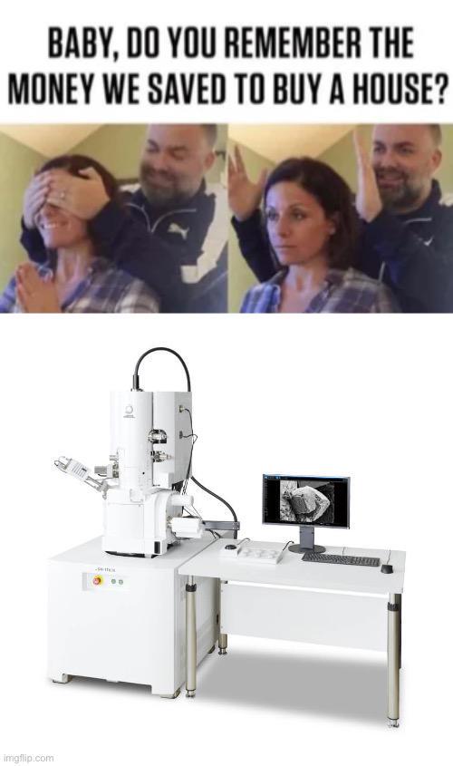 House Fund Meets Electron Microscope