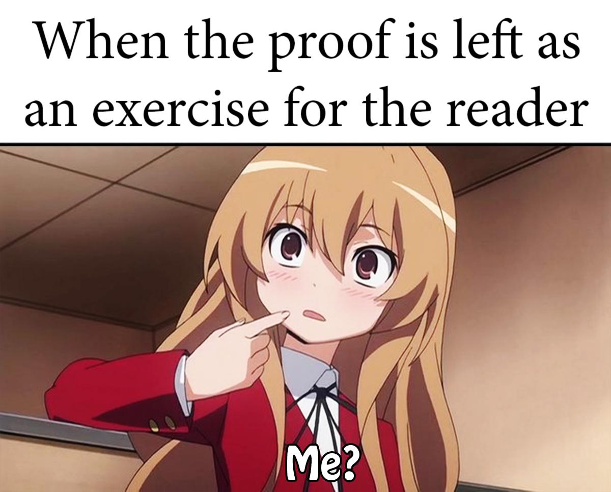 The Proof Is Trivial (Trust Me Bro)