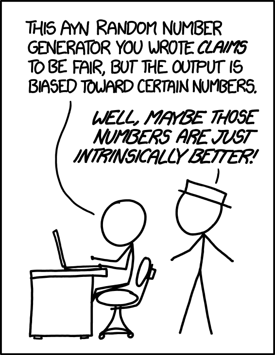 Biased Numbers