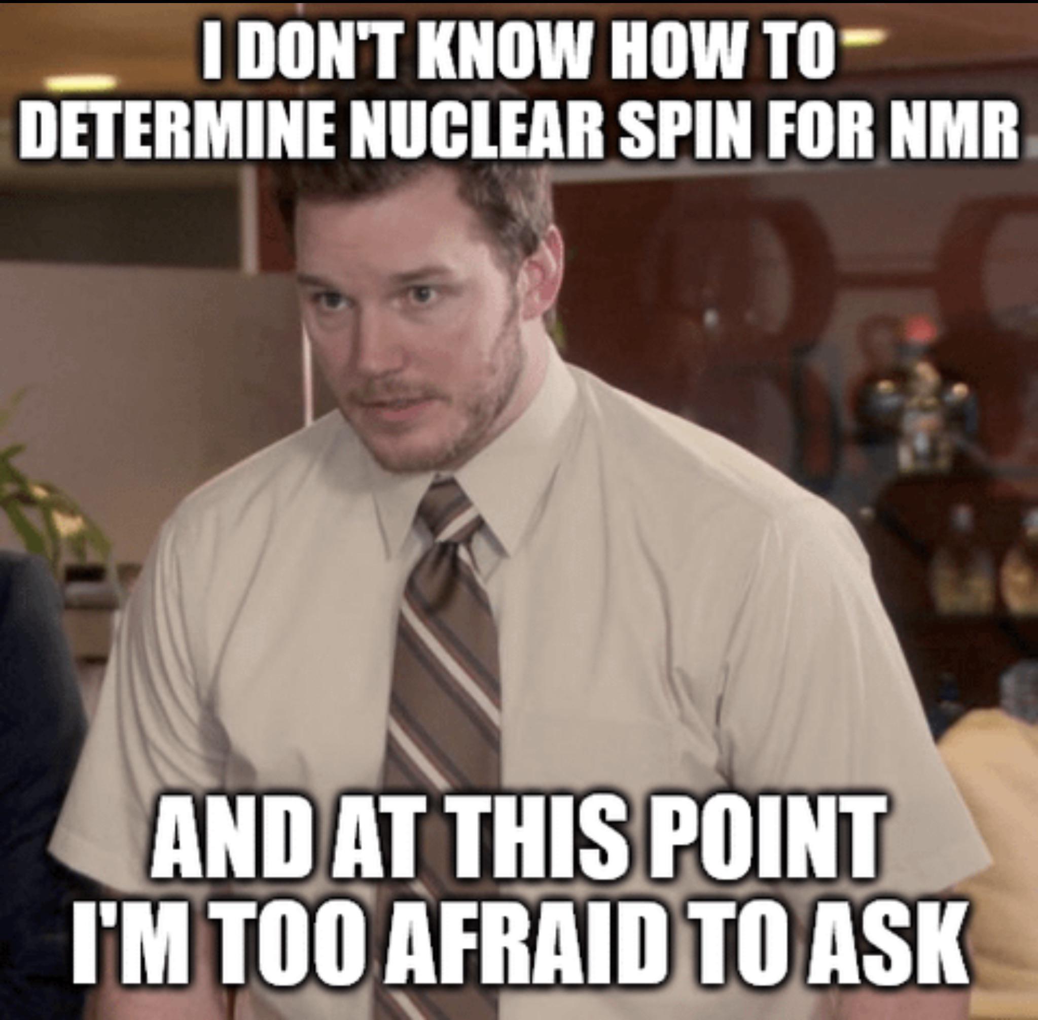 Too Deep In The NMR Rabbit Hole