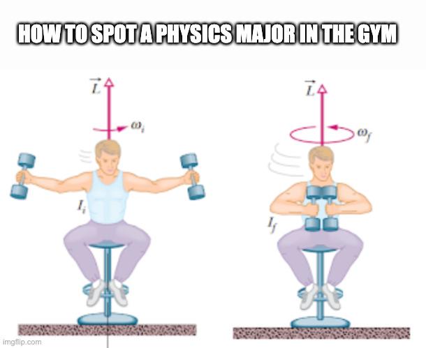 How To Spot A Physics Major In The Gym