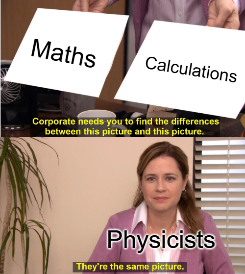Definition, Proposition, Proof Is A Physicist'S Kryptonite