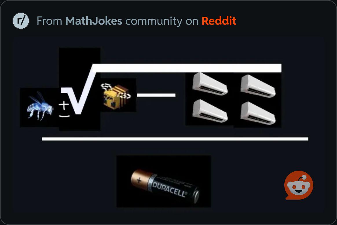 The Quadratic Formula For Household Objects