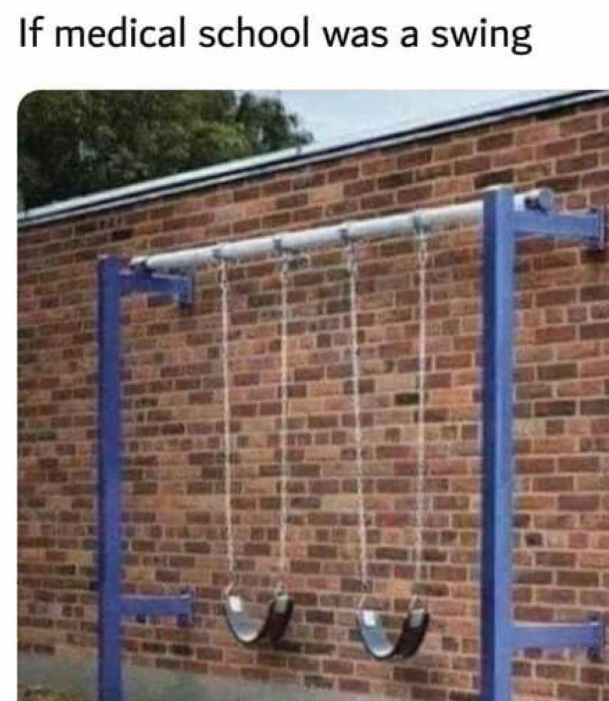 If Medical School Was A Swing