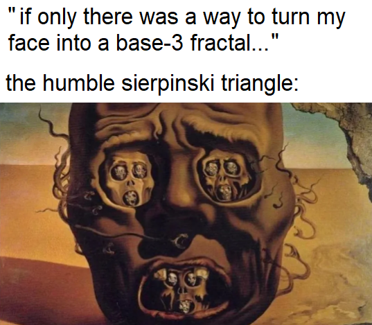 The Helpful 1.585 Dimensional Object
