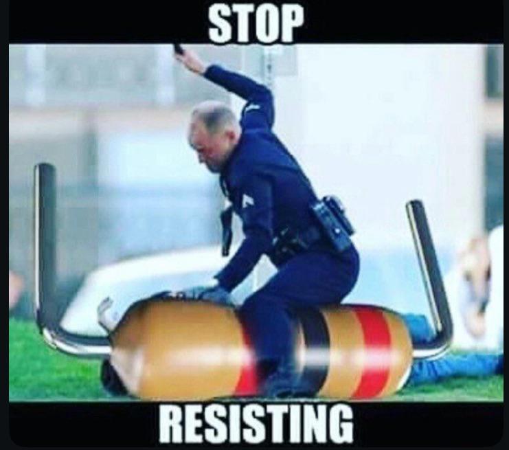 Stop Resisting Arrest