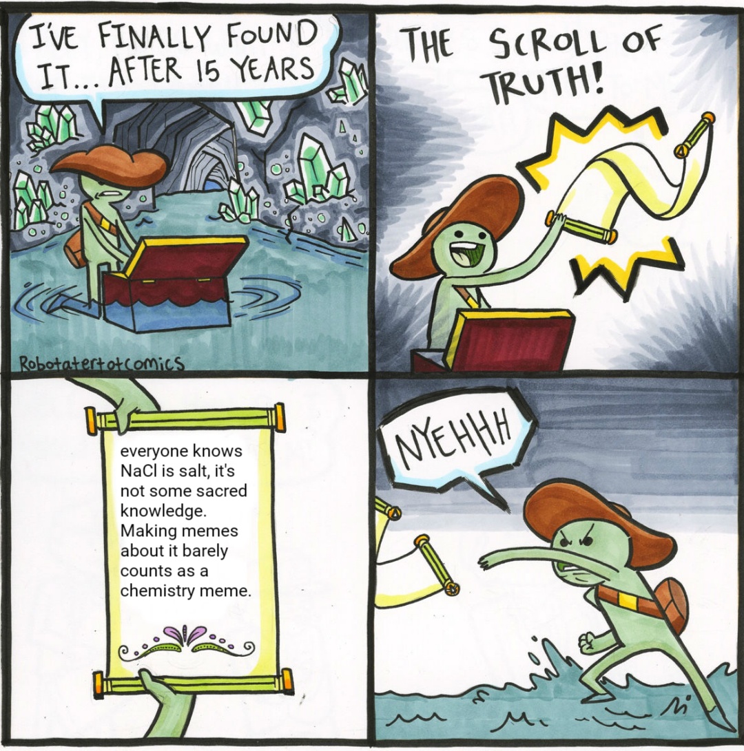 The Scroll Of Basic Chemistry Truth