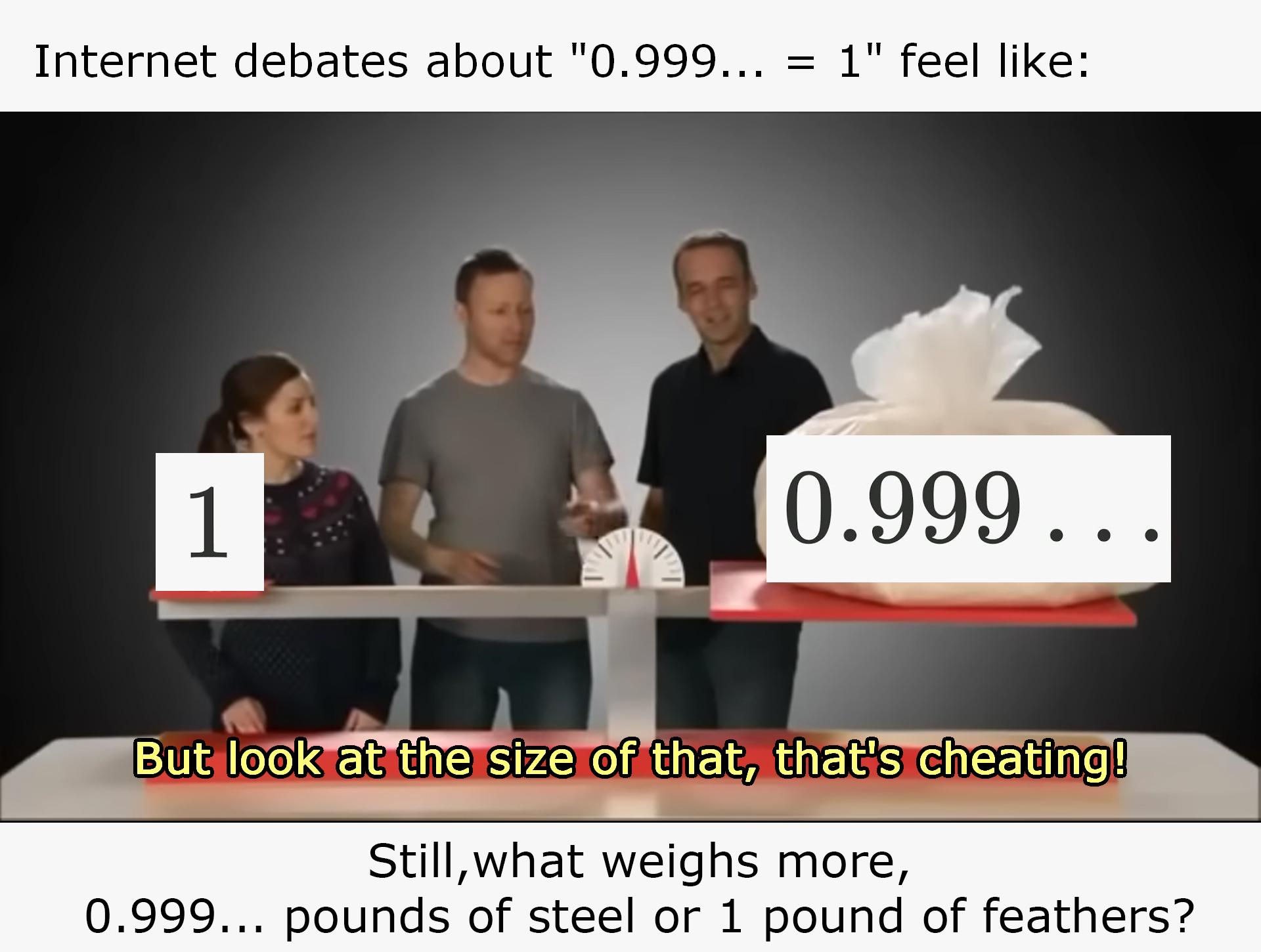 The Eternal Mathematical Cage Fight