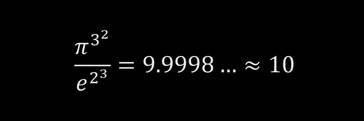 This Approximation May Come In Handy In Case You Forget Number 10 🤭
