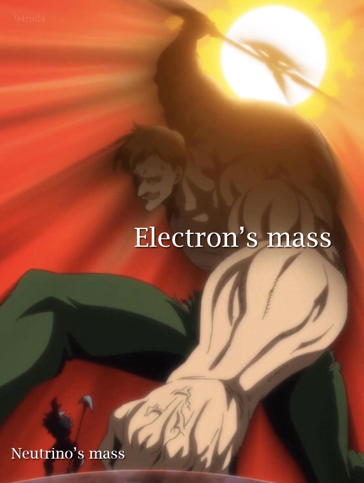 The Ultimate Subatomic Weight Class Mismatch