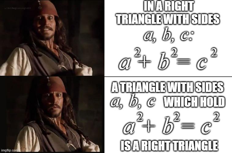 The Pythagorean Plot Twist