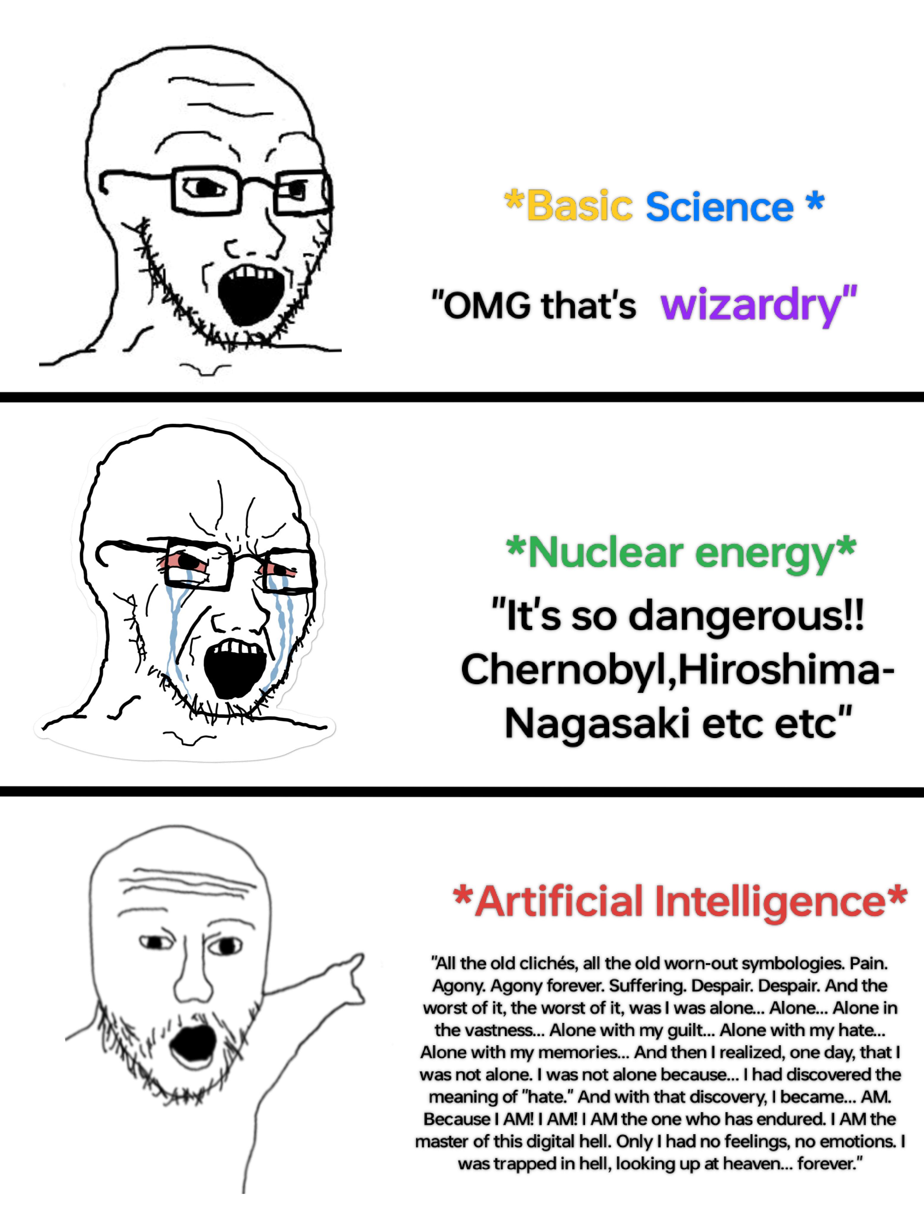 The Three Stages Of Scientific Panic