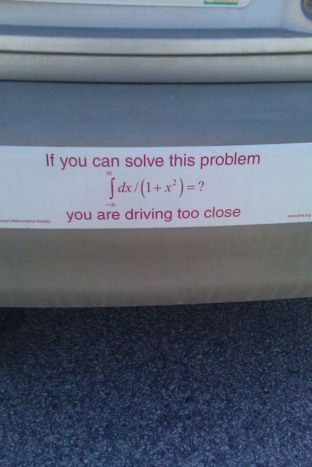But I Wanna Solve This First