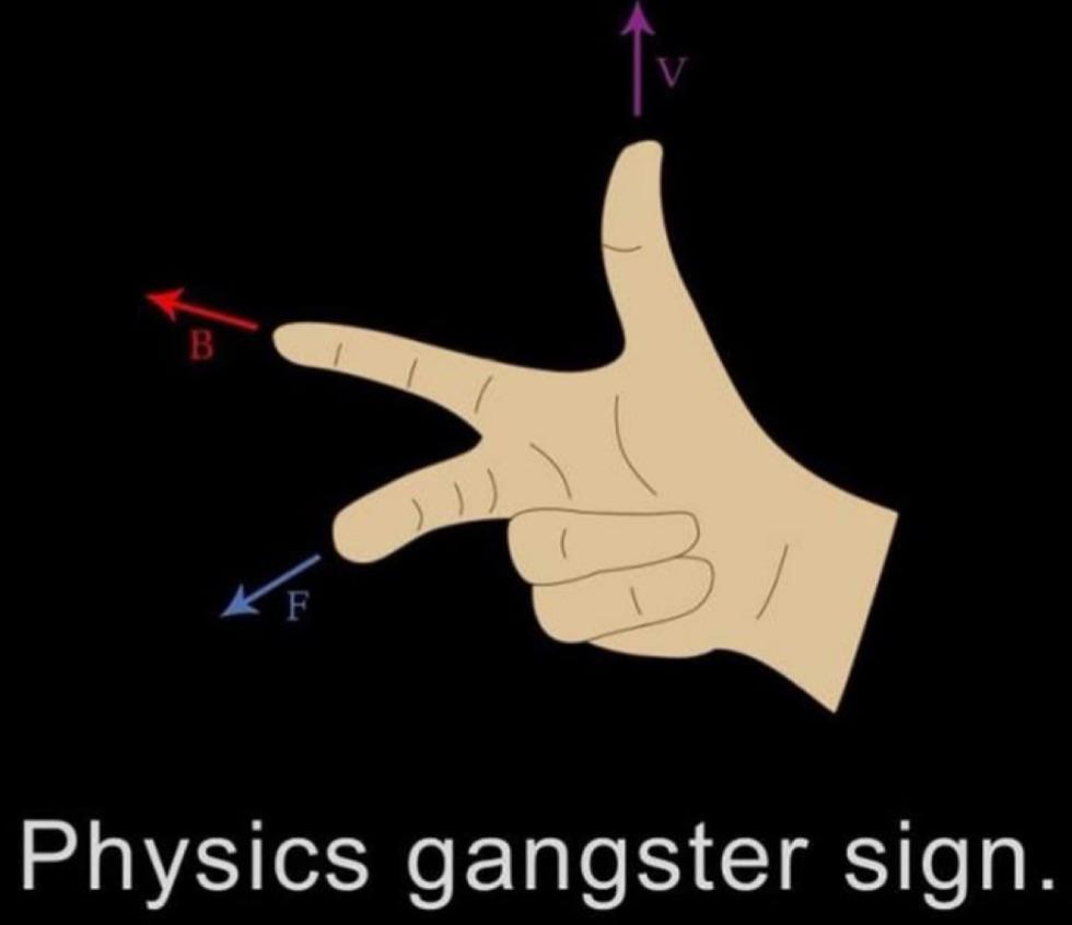 Physics Gangster Sign