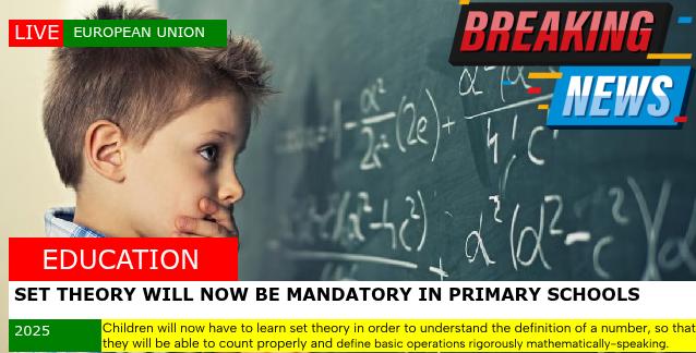 What A Crazy Time To Live In, Children Will Finally Have To Start Learning Math From Scratch