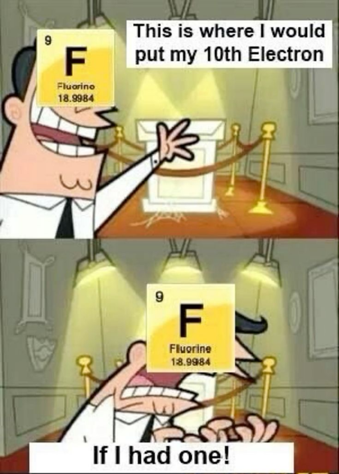 The Pain Of Being Fluorine (Electronically Speaking)