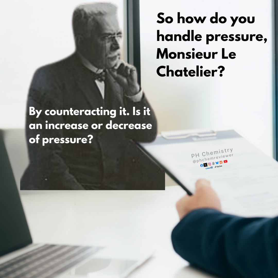 The Perfect Chemical Response To Interview Pressure