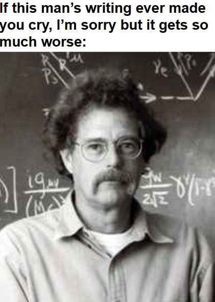 I Loved His Elementary Particles Book Tho